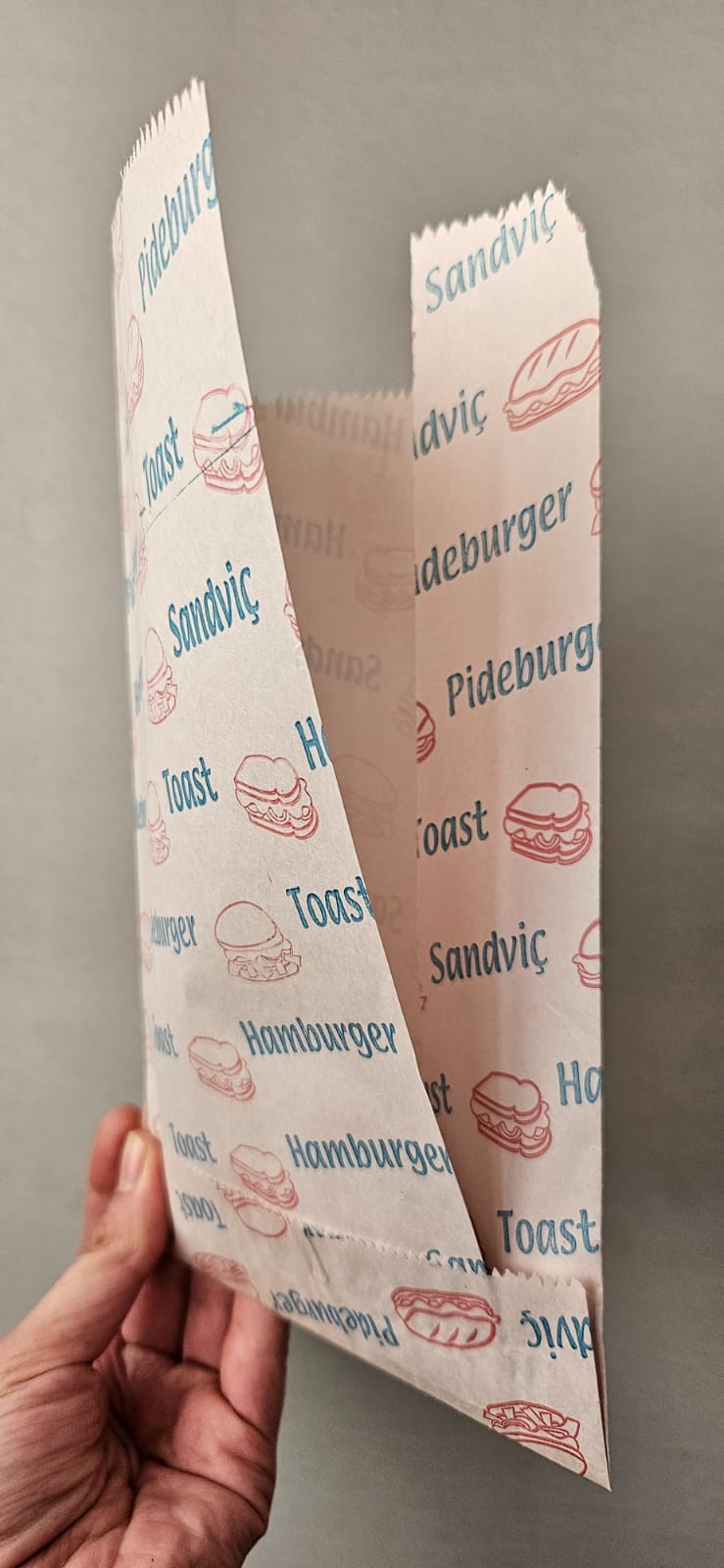 Pideburger Kese Kağıdı - Görsel 3